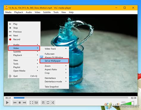 How To Set A Video As A Live Desktop Wallpaper In Windows 10 Winbuzz