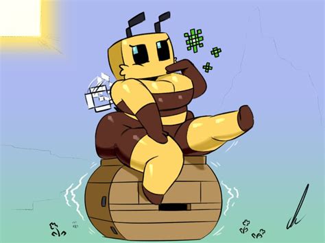 Rule 34 1girls 43 Antennae Anthro Ass Bee Bee Minecraft Bee Girl