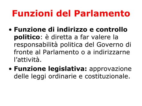 Funzione Di Indirizzo Politico Del Parlamento - harnastazja