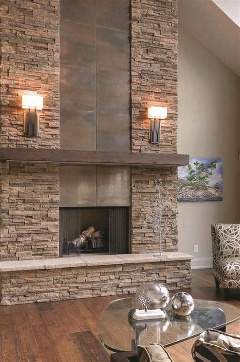 New Tile Ideas For A Fireplace Only In Stone Fireplace