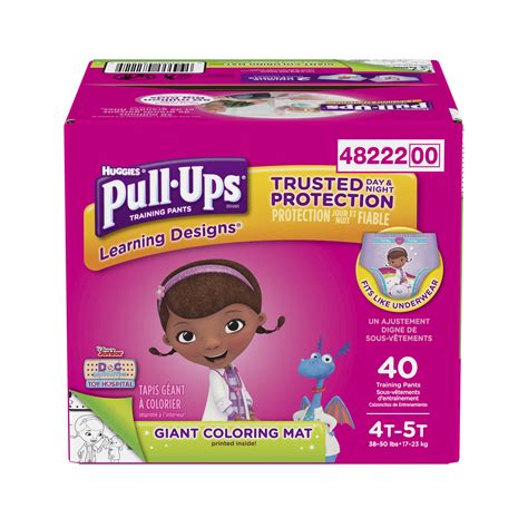 Pull Ups Learning Designs Training Pants 4t 5t Girl Big Pack 40