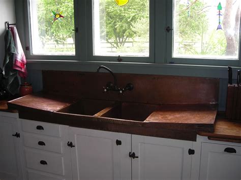 Copper under mount and trough sinks custom made by rachiele in the usa. Custom Copper Sink - Kitchen Sink by Iron John Logan ...