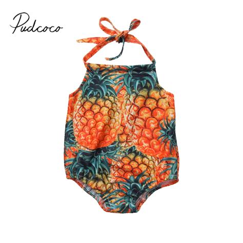 2018 Brand New Toddler Infant Child Kid Girl Pineapple Bathing Costume
