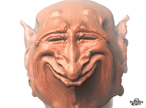 A Goblin Smiling Face Zbrushcentral