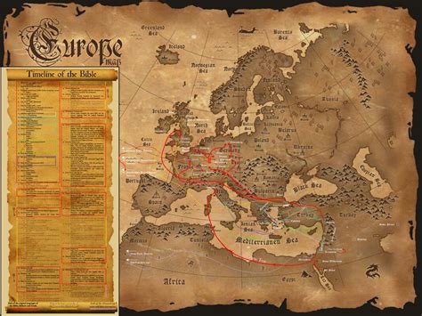 History Of The Bible Map Insight Of The King