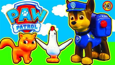 Paw Patrol Chase Action Pack Pup And Friends Chickaletta And Kitty Toy