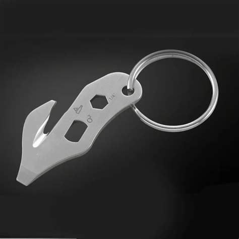 304ss Screwdriver 5 In 1 Multi Function Tool Cutting Rope Knife Edc