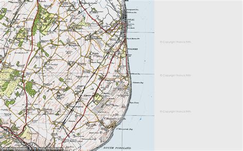 Old Maps Of Kingsdown Kent Francis Frith