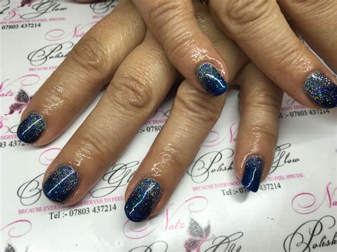 Cnd Shellac Peacock Plume And Lecente Spark Glitter Cnd Shellac Glow