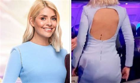 Take Off S Holly Willoughby Leaves Fans Speechless As She Showcases Curvy Bum Celebrity News