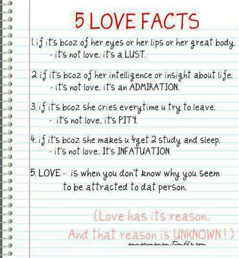 5 Love Facts Your Tutorage