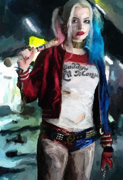Harley Quinn Digital Painting By Andressateodoro On Deviantart