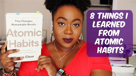 8 Lessons I Learned From Atomic Habits Cc Youtube