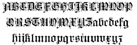 Old English Letters Fonts Popular Examples At Design Press