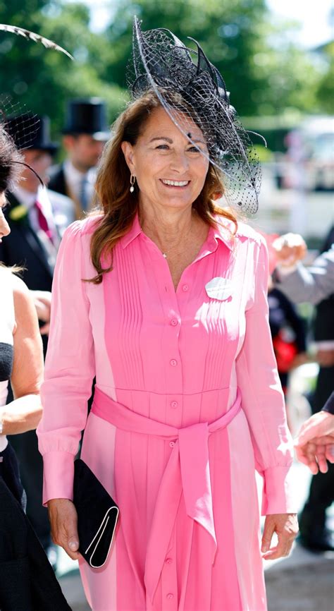 Carole Middleton Wears Kate Middletons Pink Dress For Royal Ascot