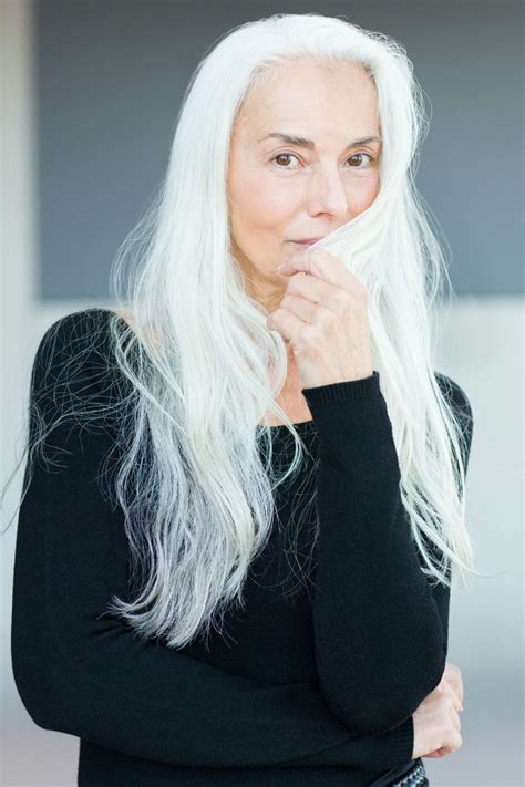 What Its Really Like To Be A 60 Year Old Bikini Model Long Gray Hair