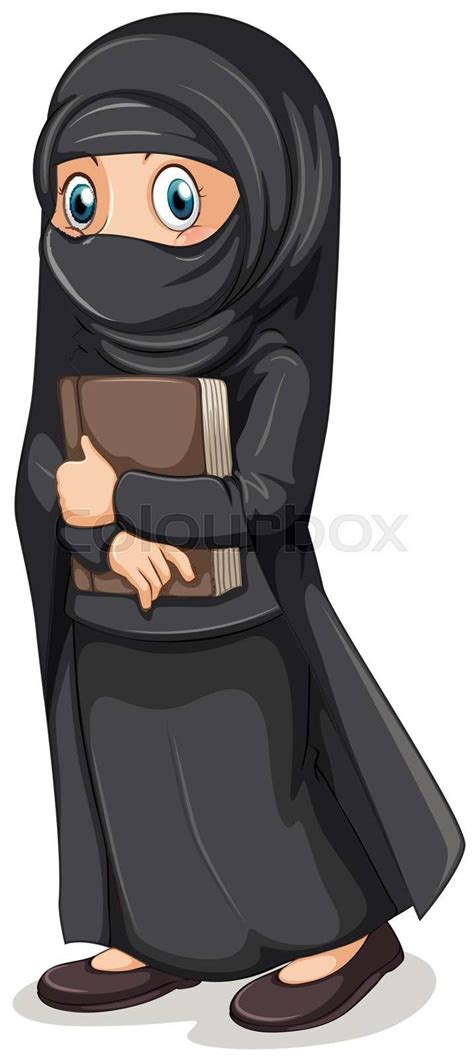 Tn Muslimgirl Stock Vector Colourbox