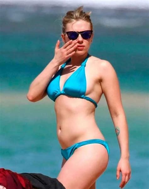 Scarlett Johansson protagonista de una polémica por sus fotos en bikini sin Photoshop Diario