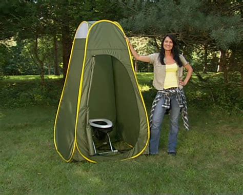 Buchen sie ihren campingurlaub mit luxcamp: WC / Dusch Zelt bzw Wurfzelt | Wohnwagen zelt, Camping ...