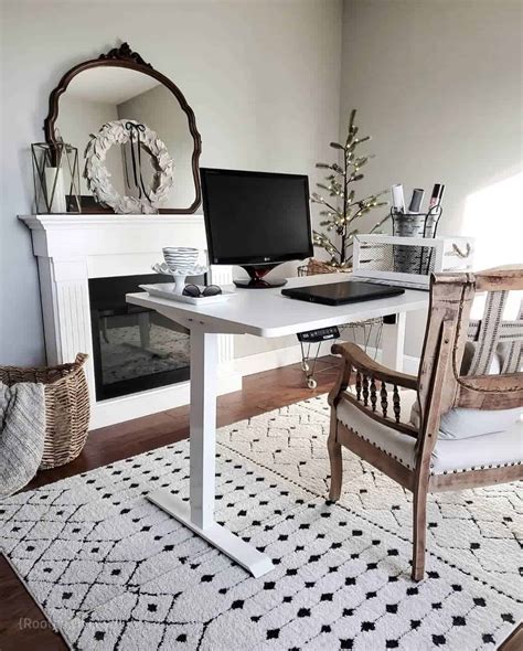 Rustic Farmhouse Home Office Layout Soul And Lane