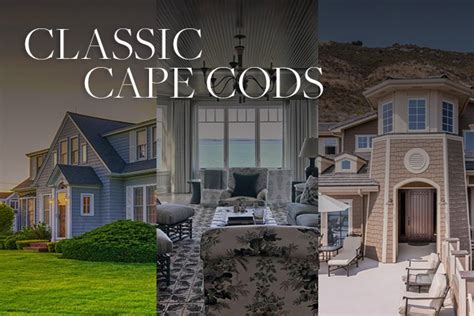 Architectural Spotlight Classic Cape Cod Homes Sotheby´s