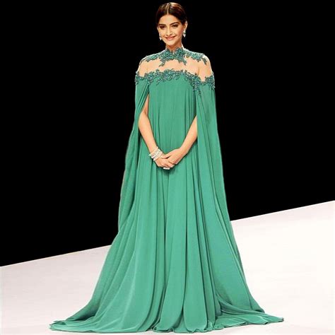 Caftan Marocaine 2019 Elegant Green Dubai Kaftan Evening Dresses With
