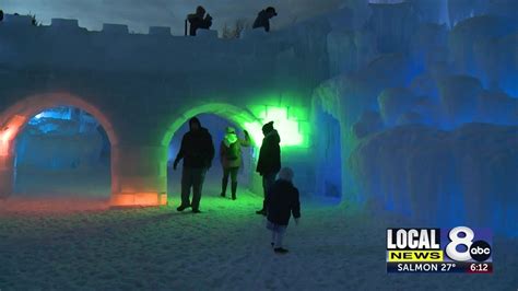 Labelle Lake Ice Palace Opens For Fifth Year Youtube
