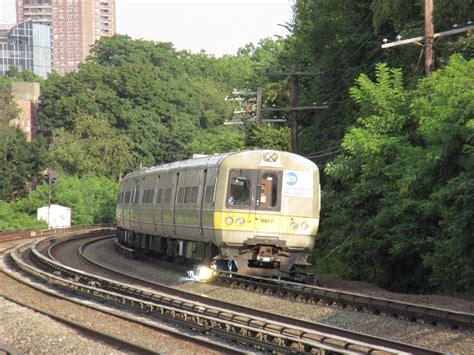 An Lirr M3 Leaving Forest Hills With Some Arcing At The Third Rail Gap