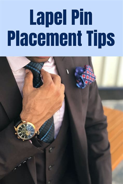 Lapel Pin Placement 4 Effective Ways To Wear A Lapel Pin A Nation Of