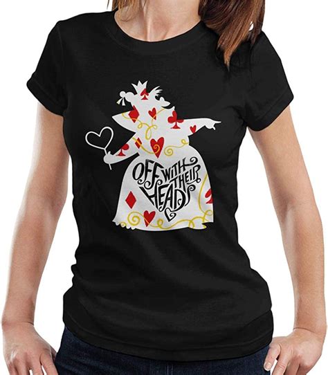 Disney Alice In Wonderland Queen Of Hearts Off With Their Heads Womens