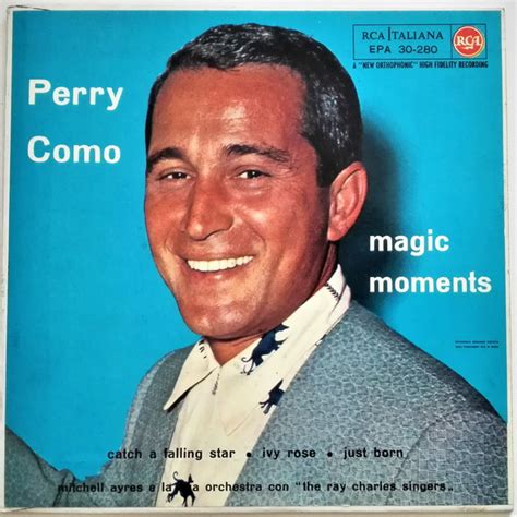 Perry Como Magic Moments 1958 Vinyl Discogs