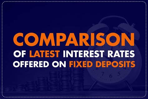 Comparison Of Latest Interest Rates Offered On Fixed Deposits By Icici