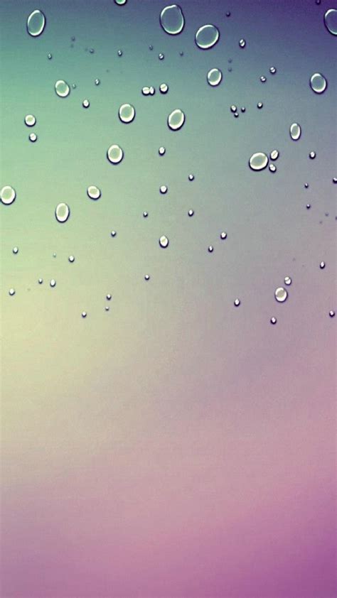 Android Phone Rain Wallpaper