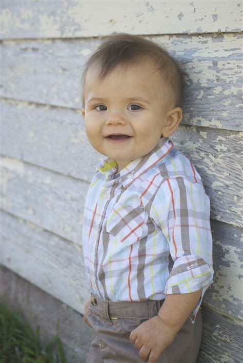 Pin By Jessica Marie On Miles Toddler Portraits 9 Month Old Baby