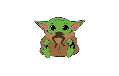 Easyfit Baby Yoda Eats Frog Reusable Cloth Face Mask Our