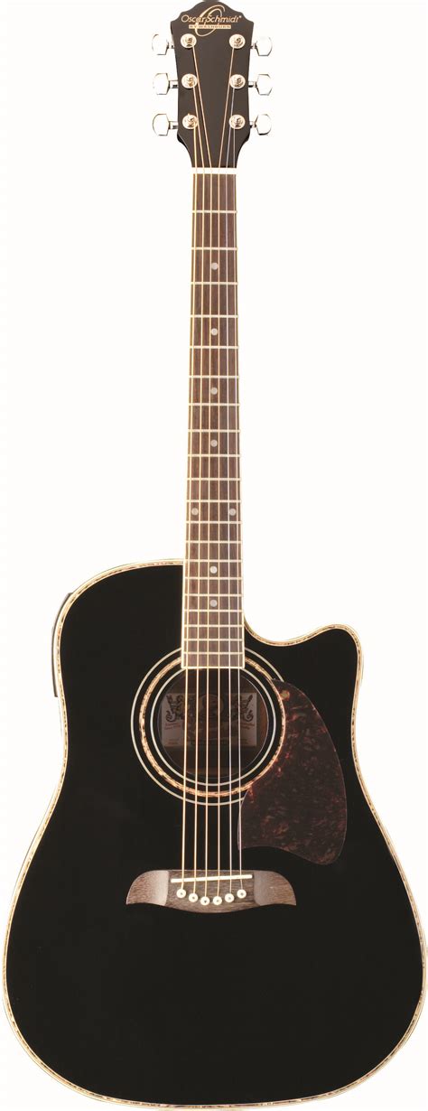 Oscar Schmidt OG2CE Dreadnought Acoustic Electric Guitar Black EBay