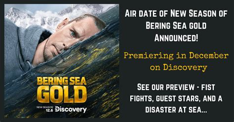 New Season Of Bering Sea Gold Premiere Date Announced