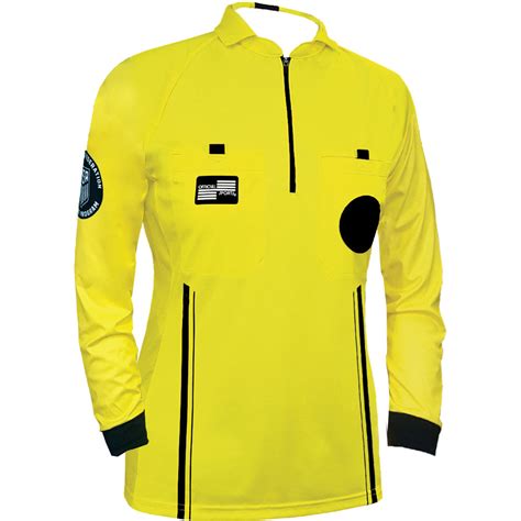 Womens Ussf Pro Referee Jersey Ls Yellow Tursi Soccer Store