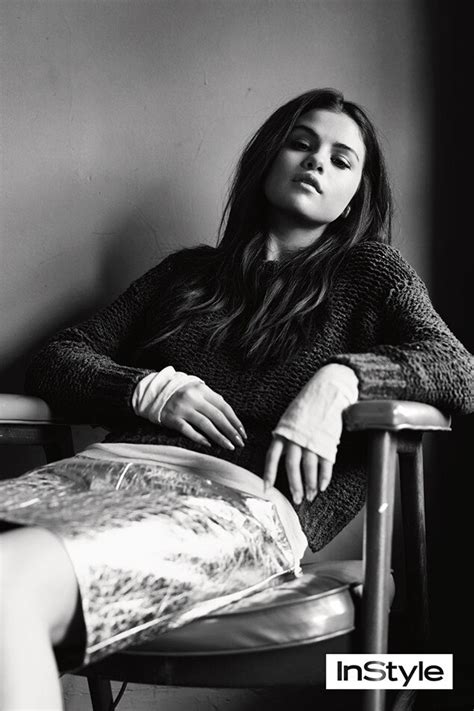 Selena Gomez Goes Braless In Chic Outfits In Instyle Uk Magazine Photo