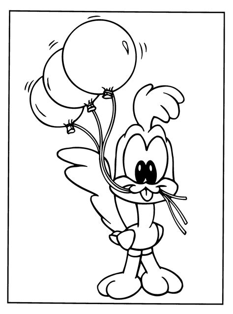 Coloring Page Baby Looney Tunes Coloring Pages 8