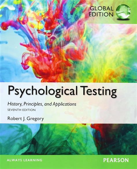 Psychological Testing History Principles And Applications Global