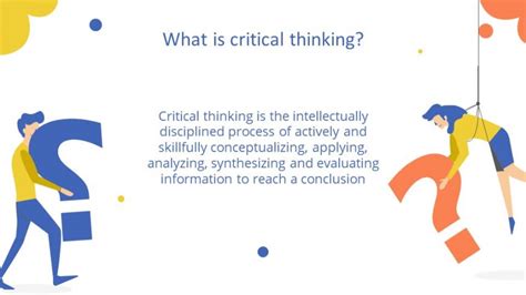 Free Critical Thinking Lesson Powerpoint Template Greatppt