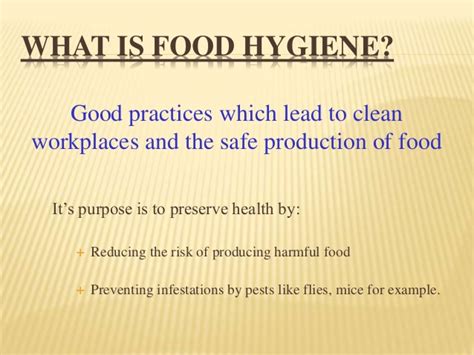 The harder the disease in a patient, the more difficult. Food hygiene