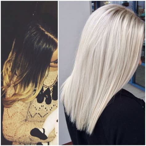 Apply the color from the root to the bottom of your hair. Bleach and Tone || Platinum blonde by Anton Sloboda @ Stan ...