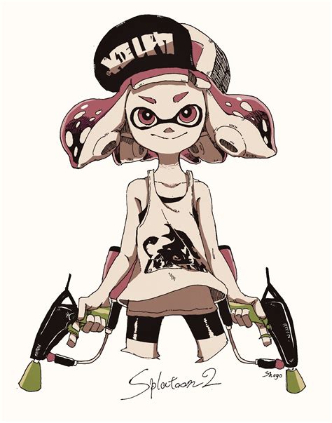 Inkling And Inkling Girl Splatoon And 1 More Drawn By Shogo