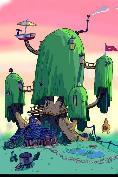 Image Result For Adventure Time Tree House Adventure Time Wallpaper