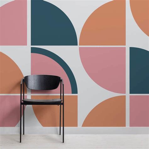 Grey Chevron Wallpaper Geometric Triangle Wallpaper Funky Wallpaper