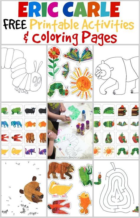 Great activity for new readers and preschoolers. *FREE* Eric Carle Printable Activities and Coloring Pages ...
