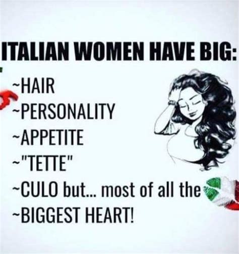 italian women big heart personality heritage memes meme