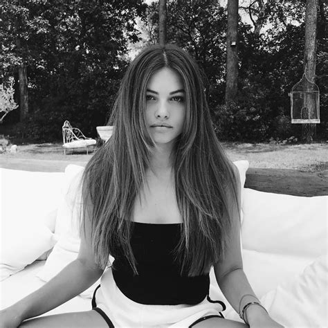 Изображение помечено Skinny Black And White Brunette Thylane Blondeau Celebrity Star